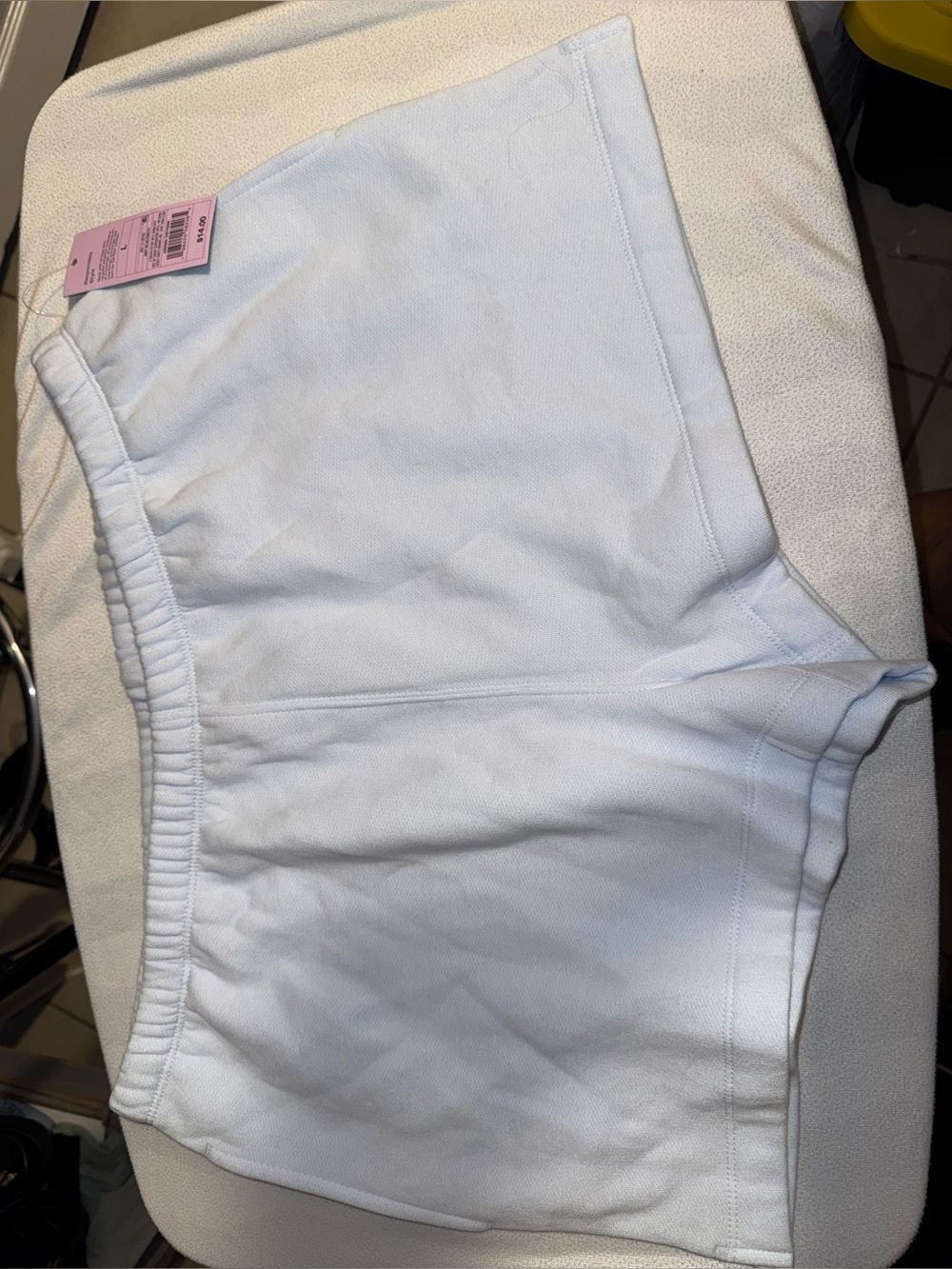 wild fable White Athletic Elastic-Waist Shorts
